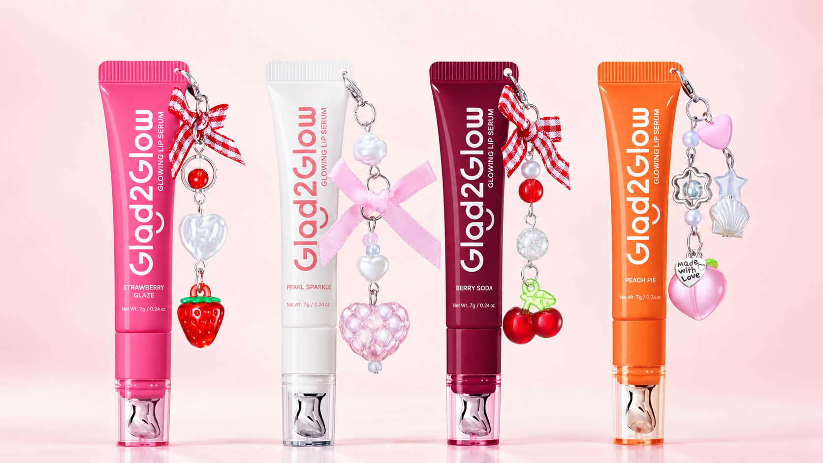 Brightening Lip Serum for Soft, Glossy Lips — with a Giftable Charm