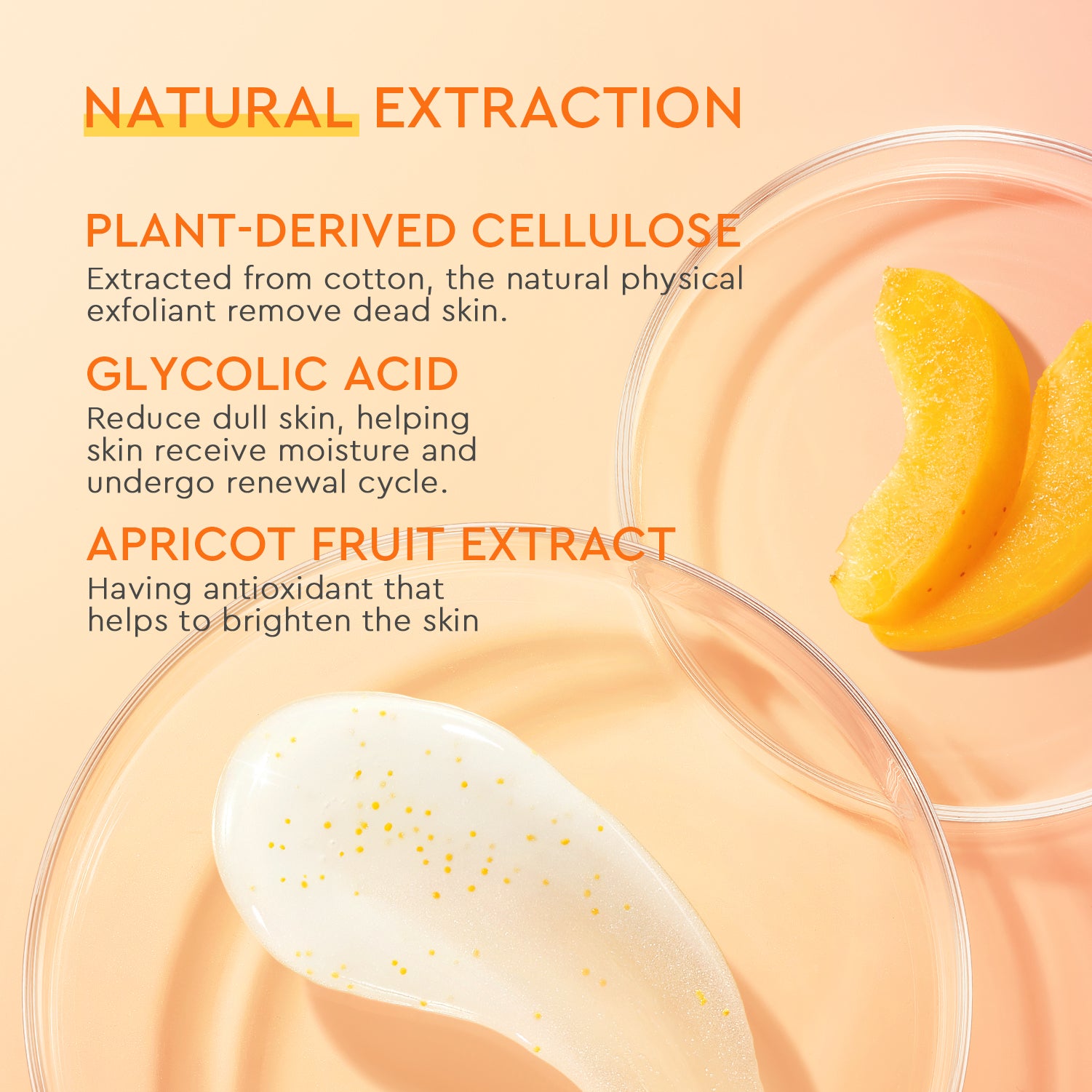 Apricot Glycolic Acid Exfo Smooth Peeling Gel