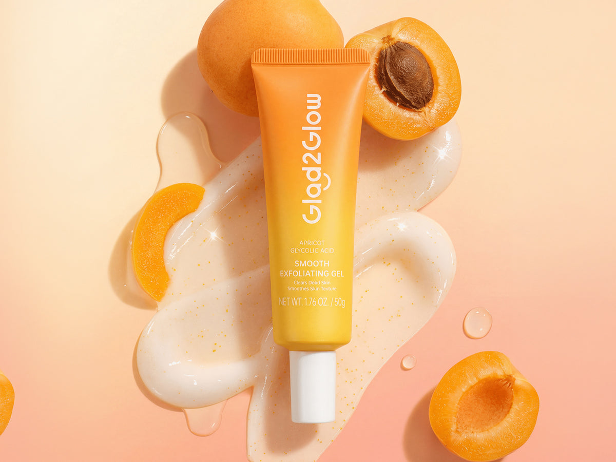 Glad2Glow Apricot Glycolic Acid Exfo Smooth Peeling Gel