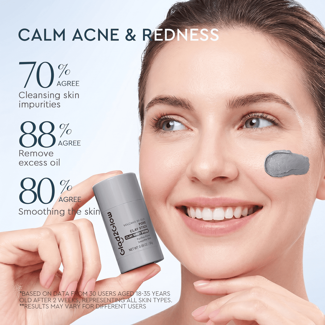 Volcano 3D Acid Pore Clay Stick