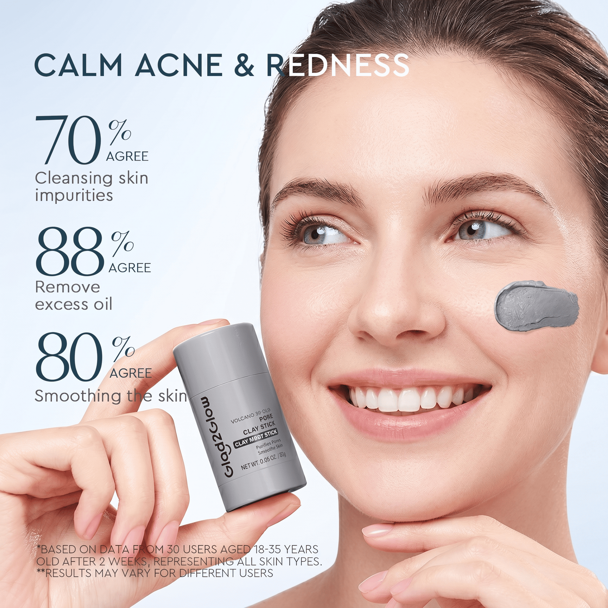 Volcano 3D Acid Pore Clay Stick
