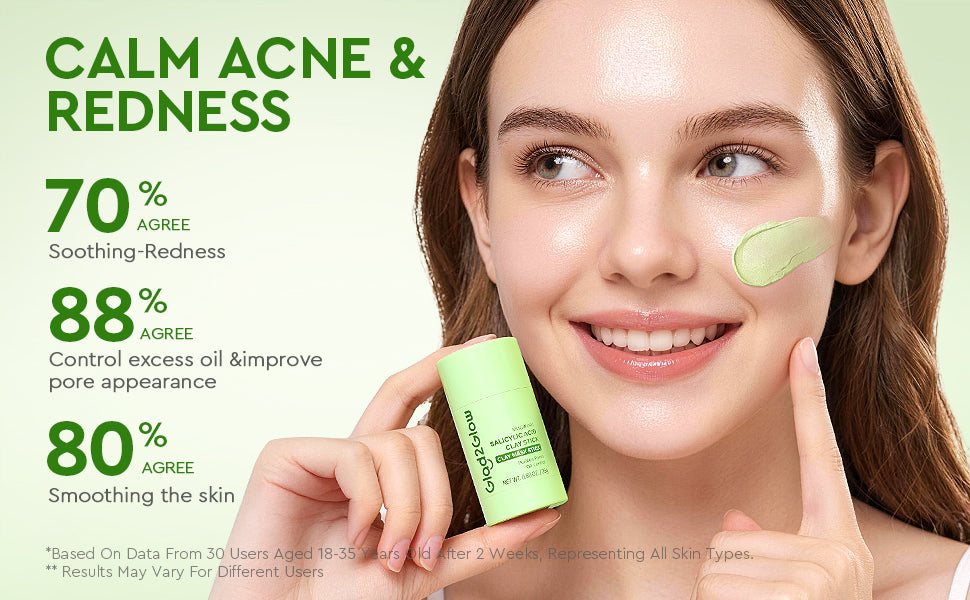 Mugwort Salicylic Acid Acne Clay Stick