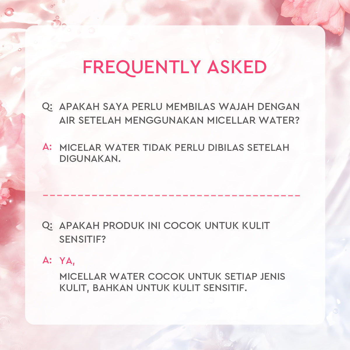 Cherry Blossom Betaine Micellar Water