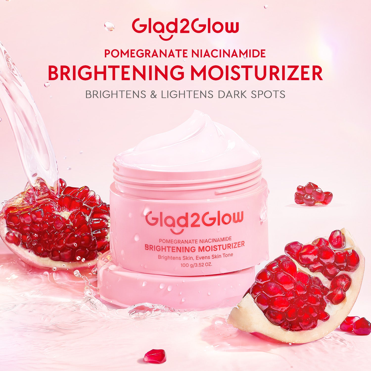Pomegranate 5% Niacinamide Brightening Moisturizer