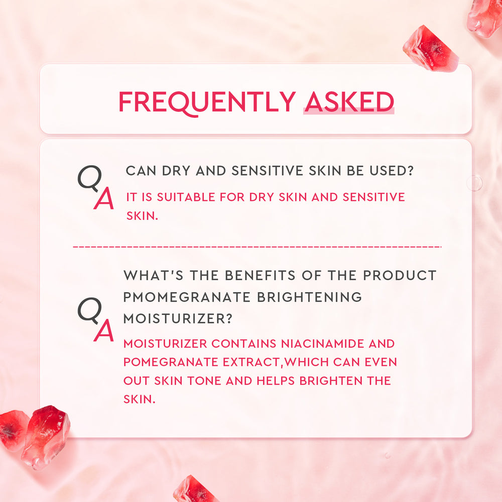 Pomegranate 5% Niacinamide Brightening Moisturizer
