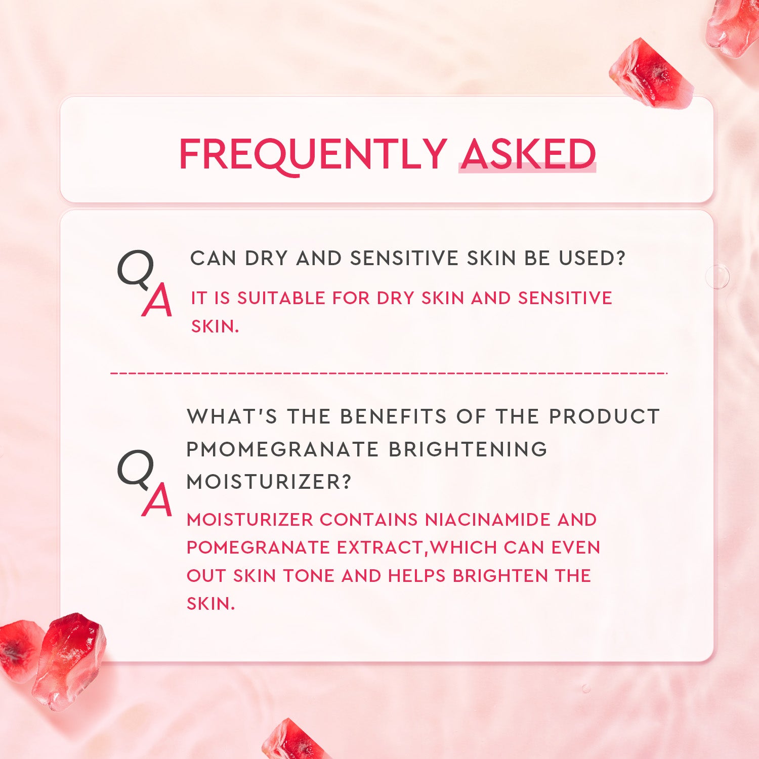 Pomegranate 5% Niacinamide Brightening Moisturizer