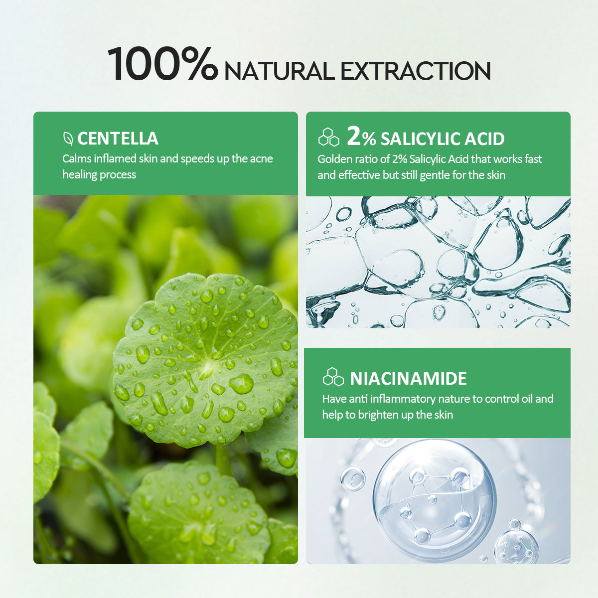 Centella 2% Salicylic Acid Power Clear Acne Serum