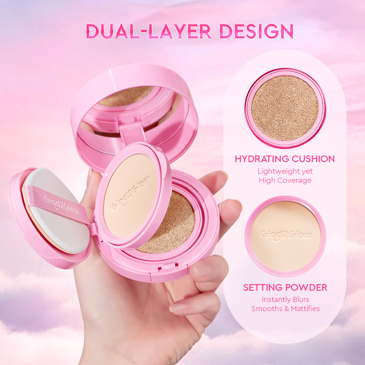 2-IN-1 Perfect Pair Cushion Powder