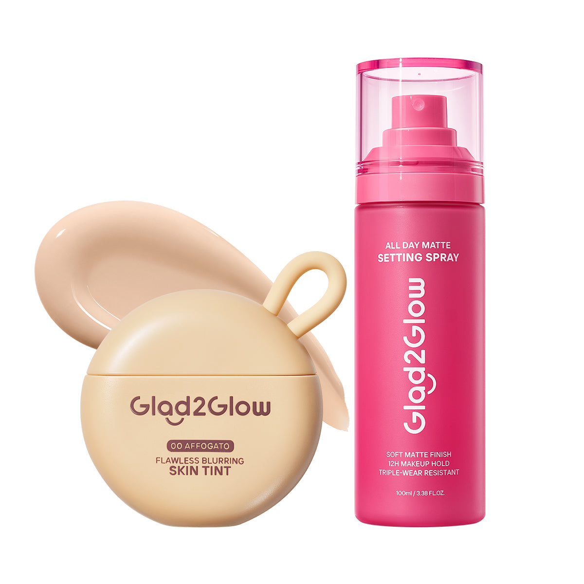Flawless Blurring Skin Tint + All Day Matte Setting Spray