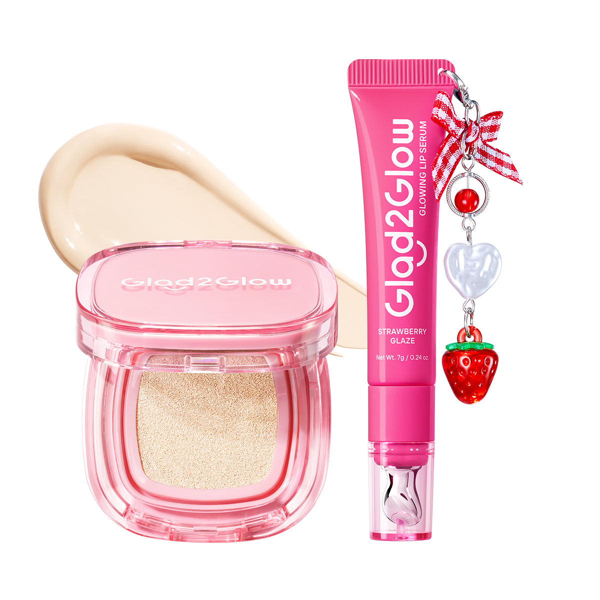 Glowing Lip Serum + Perfect Cover Cushion