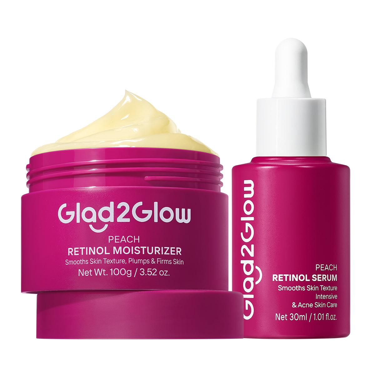 Peach Retinol Serum + Peach Retinol Moisturizer