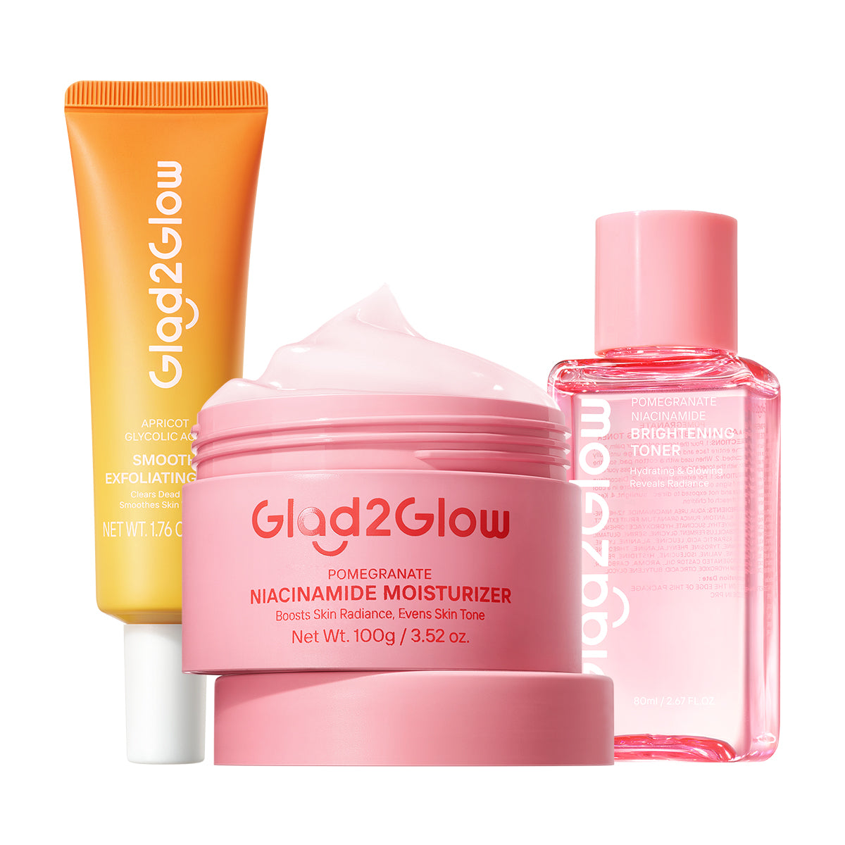 Glycolic Acid Niacinamide Smooth Brightening Set 3pcs
