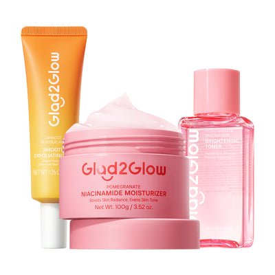 Glycolic Acid Niacinamide Smooth Brightening Set 3pcs