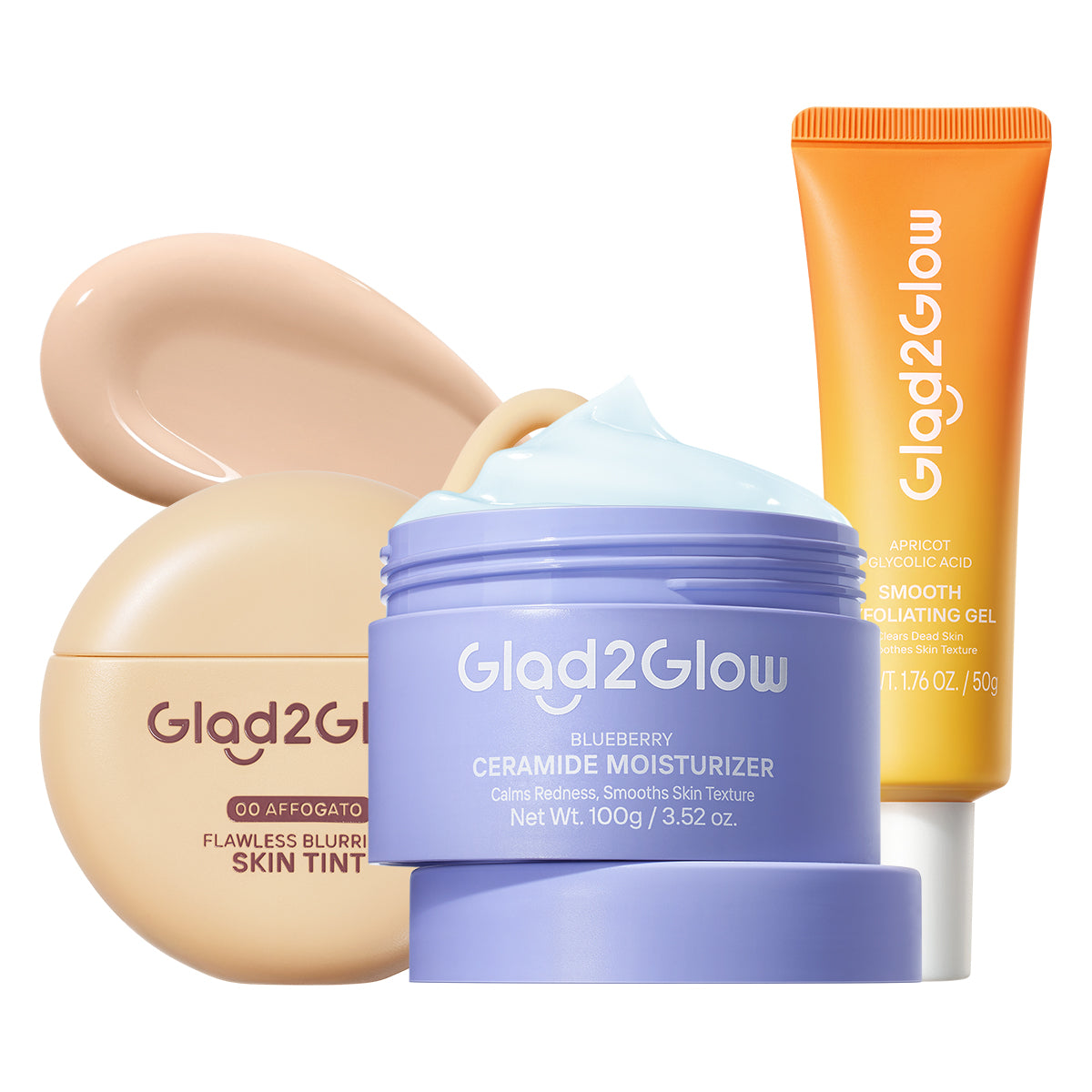 Glycolic Acid Ceramide Smooth Base Prep Set 3pcs